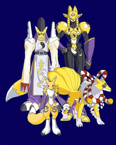 renamon evolve|renamon digimon tamers.